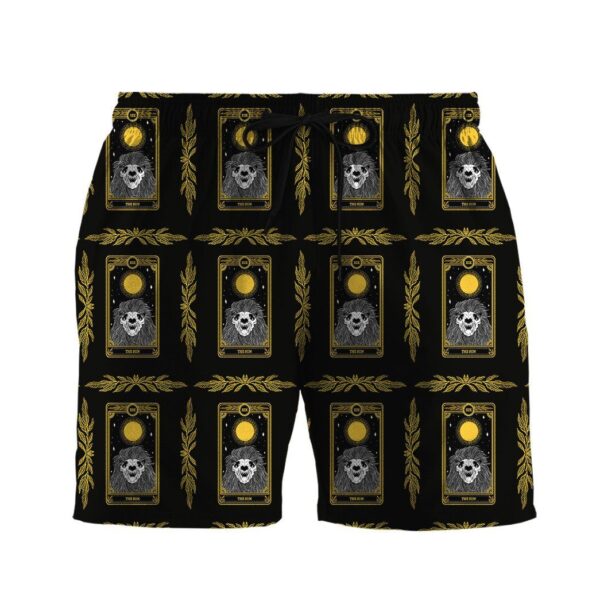 Gearhumans 3D The Sun Marigold Tarot Custom Beach Short GS30062114 Men Shorts Men Shorts S 