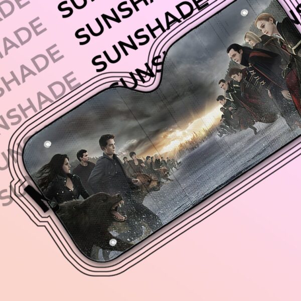 Gearhumans 3D The Twilight Saga Custom Car Auto Sunshade GO28042119 Auto Sunshade