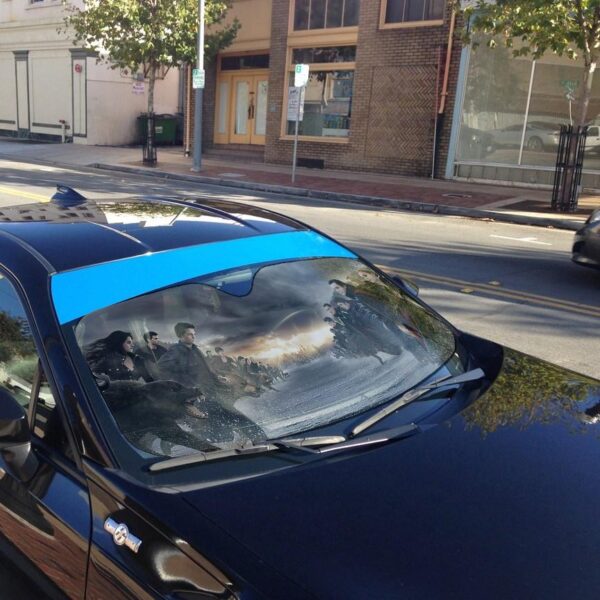 Gearhumans 3D The Twilight Saga Custom Car Auto Sunshade GO28042119 Auto Sunshade