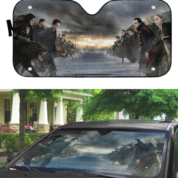 Gearhumans 3D The Twilight Saga Custom Car Auto Sunshade GO28042119 Auto Sunshade