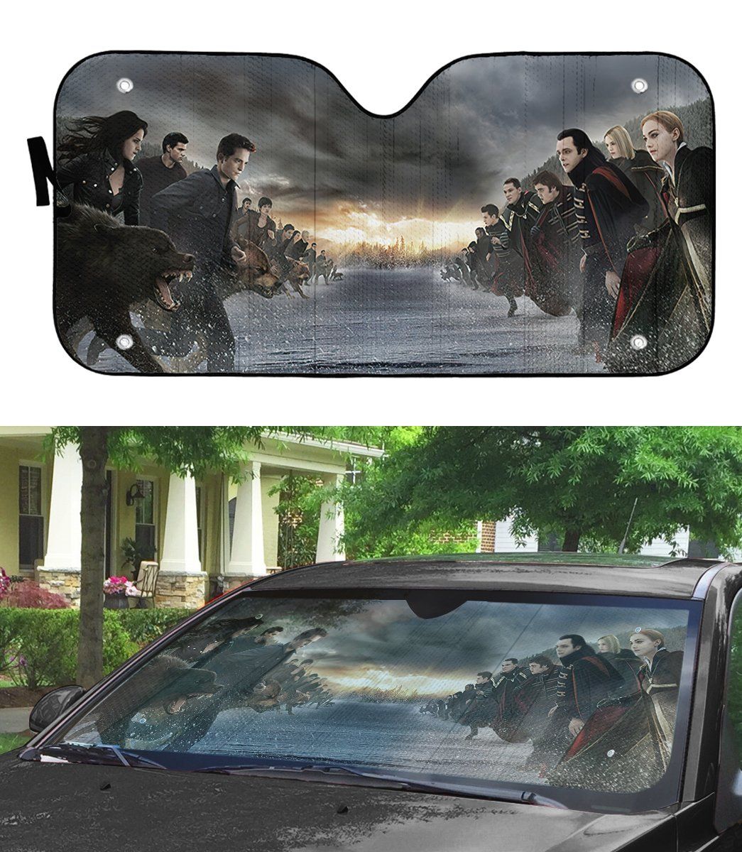 Gearhumans 3D The Twilight Saga Custom Car Auto Sunshade GO28042119 Auto Sunshade