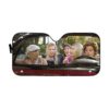 Gearhumans 3D The White Chicks Custom Car Auto Sunshade GO19042113 Auto Sunshade 57''x27.5''