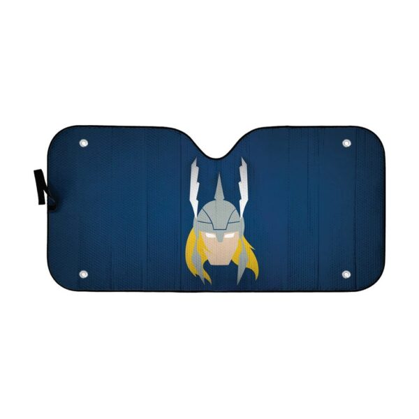 Gearhumans 3D Thor Custom Auto Car Sunshade GO04052127 Auto Sunshade 57''x27.5'' 