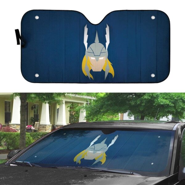 Gearhumans 3D Thor Custom Auto Car Sunshade GO04052127 Auto Sunshade 