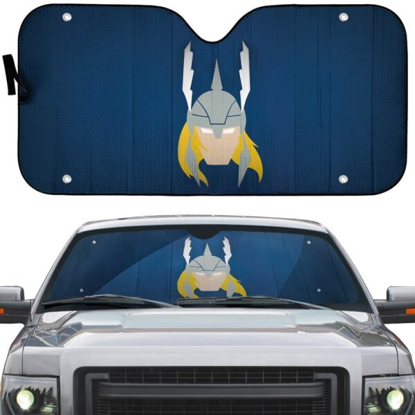 Gearhumans 3D Thor Custom Auto Car Sunshade GO04052127 Auto Sunshade