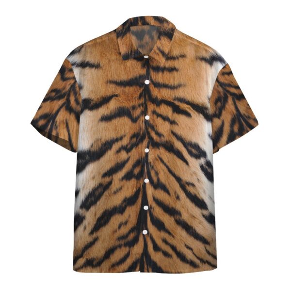 Gearhumans 3D Tiger Hawaii Shirt ZK2605211 Hawai Shirt Short Sleeve Shirt S 