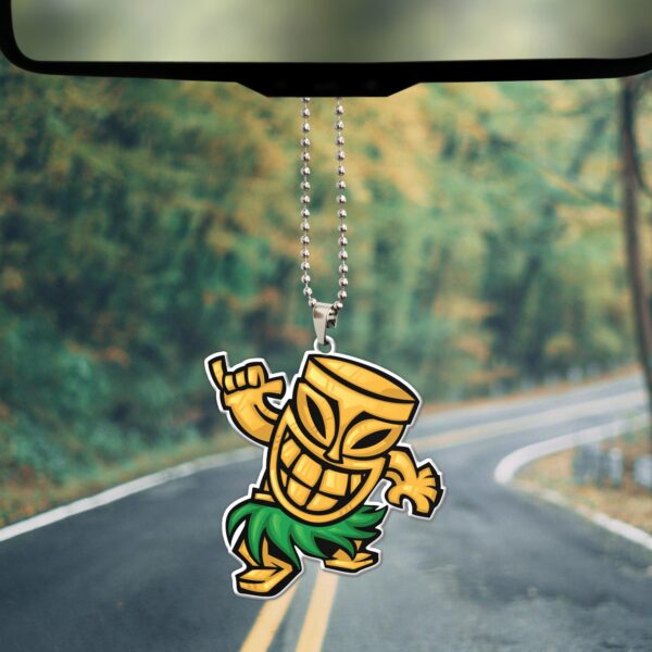 Gearhumans 3D Tiki Mask Hawaii Custom Car Hanging GW21062113 Car Hanging 