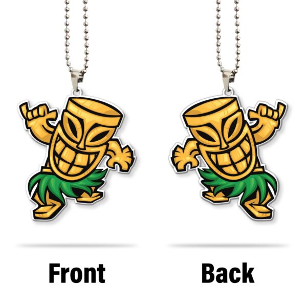 Gearhumans 3D Tiki Mask Hawaii Custom Car Hanging GW21062113 Car Hanging