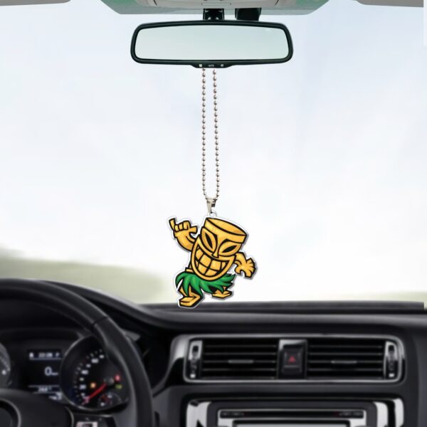 Gearhumans 3D Tiki Mask Hawaii Custom Car Hanging GW21062113 Car Hanging 