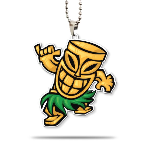Gearhumans 3D Tiki Mask Hawaii Custom Car Hanging GW21062113 Car Hanging Car Hanging/1 Pack 