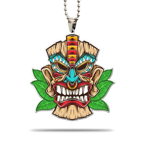 Gearhumans 3D Tiki Mask Hawaii Custom Car Hanging GW2106217 Car Hanging Car Hanging/1 Pack 