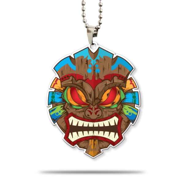 Gearhumans 3D Tiki Mask Hawaii Custom Car Hanging GW2106218 Car Hanging Car Hanging/1 Pack 