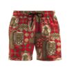 Gearhumans 3D Tiki Tiki Hawaiian Vintage Custom Beach Shorts Swim Trunks GO03062123 Men Shorts Men Shorts S