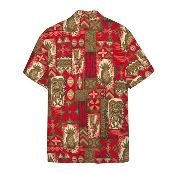 Gearhumans 3D Tiki Tiki Hawaiian Vintage Custom Hawaii Shirt GO03062122 Hawai Shirt