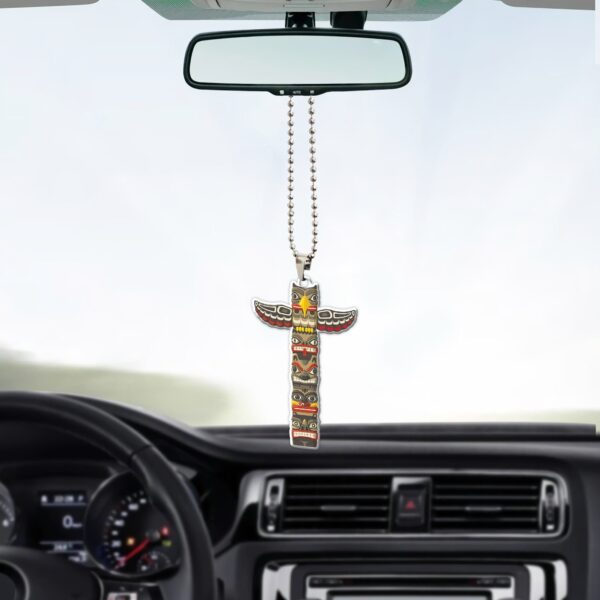 Gearhumans 3D Tiki Totem Pole Hawaii Custom Car Hanging GW21062111 Car Hanging 