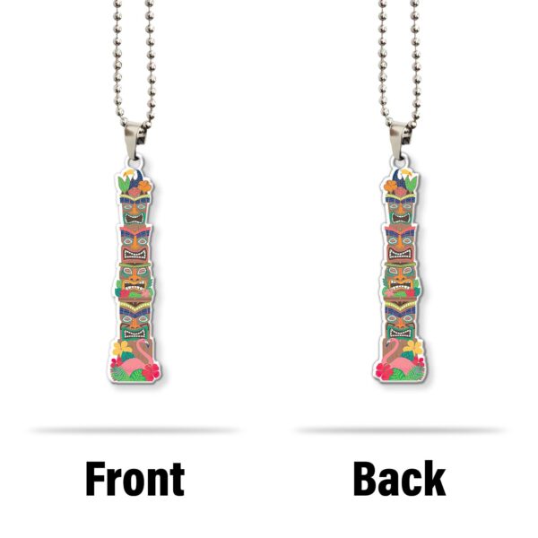 Gearhumans 3D Tiki Totem Pole Hawaii Custom Car Hanging GW21062112 Car Hanging