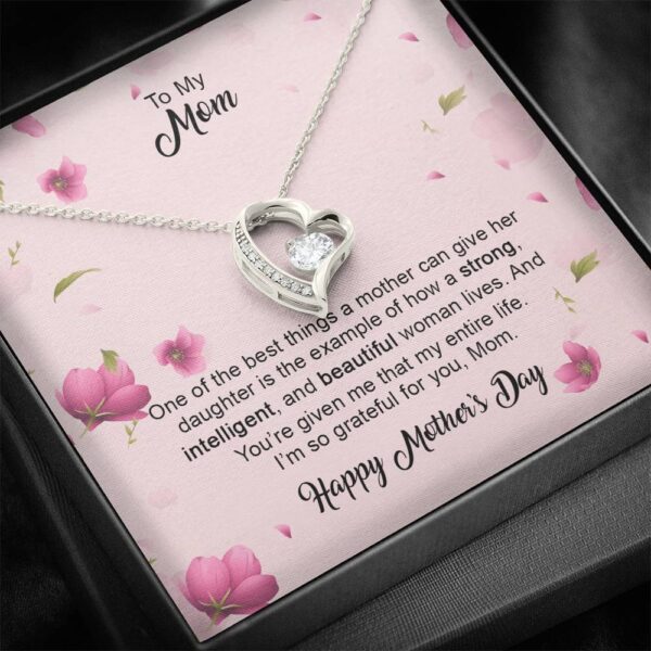 Gearhumans 3D To My Loving Mom Happy Mothers Day Forever Love Necklace GS2604216 ShineOn Fulfillment 