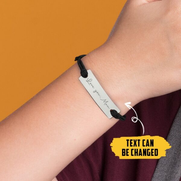 Gearhumans 3D To My Mom Mothers Day Gift Custom Text Bracelet GW31032 Bracelet