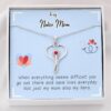 Gearhumans 3D To My Nurse Mom Happy Mothers Day Stethoscope Necklace GS27042113 ShineOn Fulfillment Standard Box