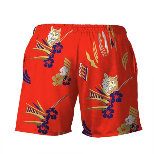 Gearhumans 3D Tony Montana Custom Beach Shorts Swim Trunks GS18052113 Men Shorts