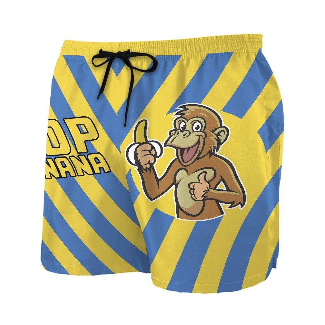 Gearhumans 3D Top Banana Custom Beach Shorts GS24062 Men Shorts