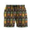 Gearhumans 3D Tropical Hawaiian Polynesian Tiki Totems Custom Beach Shorts Swimm Trunk GO24062115 Men Shorts Men Shorts S
