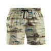 Gearhumans 3D Tropical Island Custom Beach Shorts Swim Trunks GS10052115 Men Shorts Men Shorts S