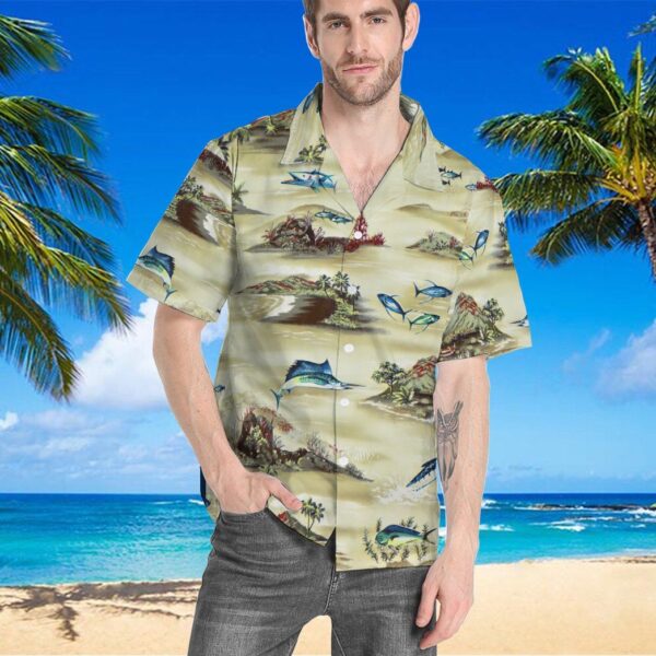 Gearhumans 3D Tropical Island Custom Hawaii Shirt GS10052110 Hawai Shirt 