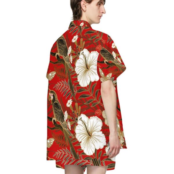 Gearhumans 3D Tropical Parrot Custom Hawaii Shirt GO21052111 Hawai Shirt 
