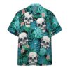 Gearhumans 3D Tropical Skulls Hawaiian Custom Short Sleeve Shirts GW24052115 Hawai Shirt Short Sleeve Shirt S