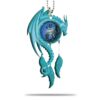 Gearhumans 3D Turquoise Blue Dragon Dreamcatcher Car Hanging GJ27052111 Car Hanging Car Hanging/1 Pack