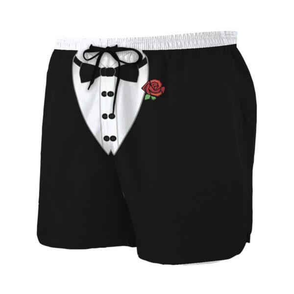 Gearhumans 3D Tuxedo Custom Beach Shorts GS25062 Men Shorts