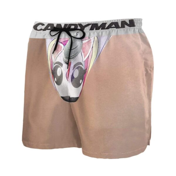 Gearhumans 3D Unicorn Custom Beach Shorts Swim Trunks GV17077 Men Shorts