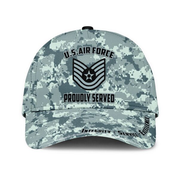 Gearhumans 3D US Air Force Custom Name And Custom Rank Cap GW02048 Cap Cap
