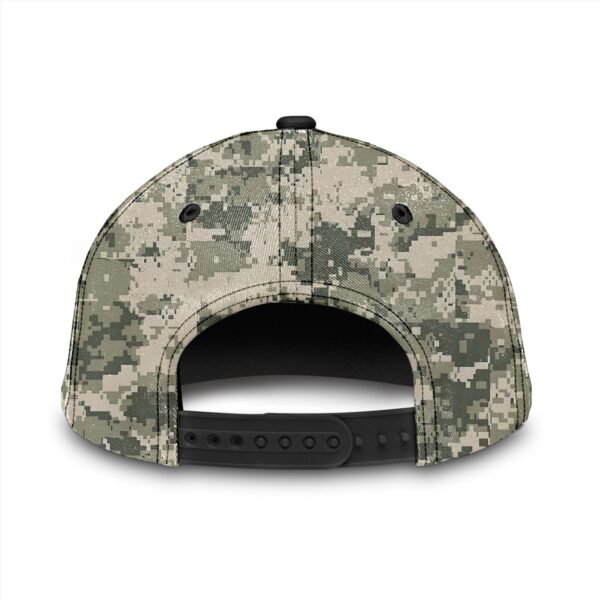 Gearhumans 3D US Army Veteran Custom Name And Custom Rank Cap GW02044 Cap