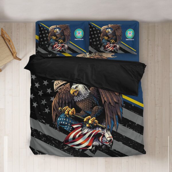 Gearhumans 3D US Coast Guard Veteran Custom Bedding Set GW070511 Bedding Set 