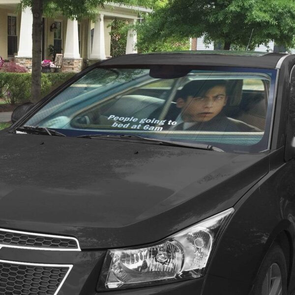 gearhumans 3D Vanya and Five Drive Umbrella Academy Custom Car Auto Sunshade GL11087 Auto Sunshade