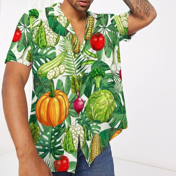Gearhumans 3D Vegetables Hawaii Shirt ZK1005215 Hawai Shirt 