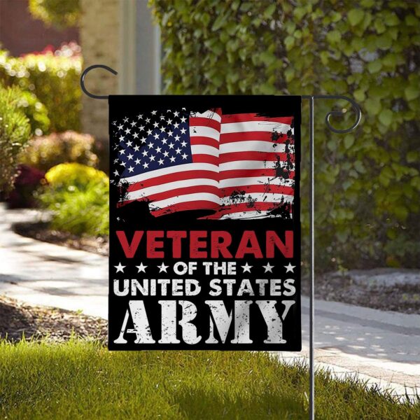 Gearhumans 3D Veteran Of The US Army Custom Flag GW20052115 House Flag 