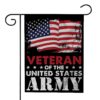 Gearhumans 3D Veteran Of The US Army Custom Flag GW20052115 House Flag House Flag S