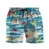 Gearhumans 3D Vintage Hawaii Custom Beach Shorts Swim Trunks GO11052114 Men Shorts Men Shorts S