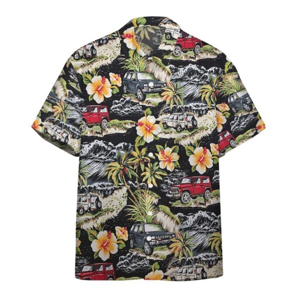 Gearhumans 3D Vintage Pickup Trucks Custom Hawaii Shirt GO11052116 Hawai Shirt Short Sleeve Shirt S 
