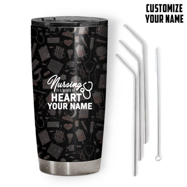 Gearhumans 3D What Exactly Didnt You Understand Nurse Custom Name Design Vacuum Insulated Glitter Tumbler GW14052116 Tumbler Short 20oz 