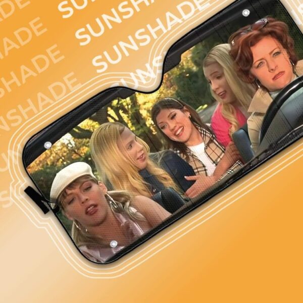 gearhumans 3D White Chicks Custom Car Auto Sunshade GS27075 Auto Sunshade