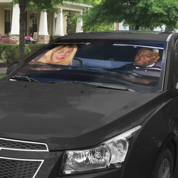 gearhumans 3D White Chicks Custom Car Auto Sunshade GW27077 Auto Sunshade
