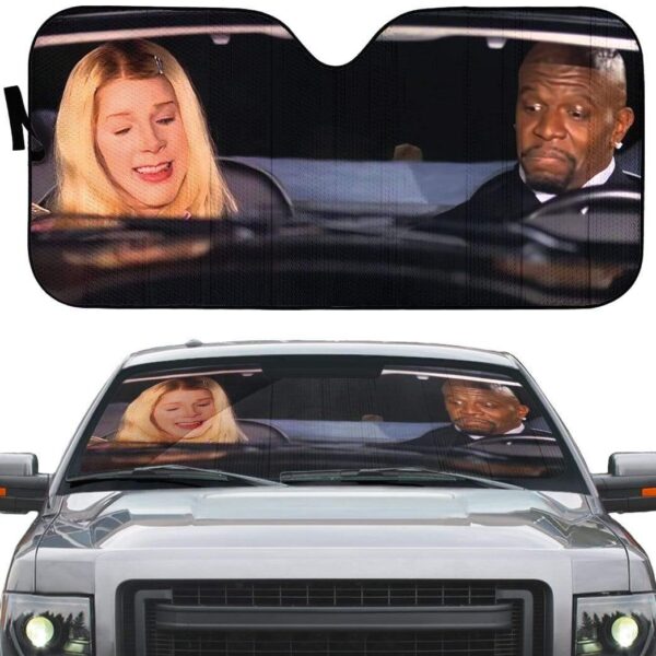 gearhumans 3D White Chicks Custom Car Auto Sunshade GW27077 Auto Sunshade