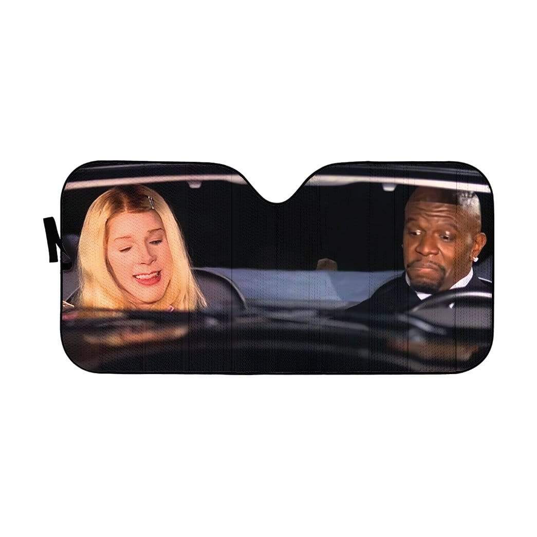 gearhumans 3D White Chicks Custom Car Auto Sunshade GW27077 Auto Sunshade 57''x27.5''