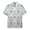 Gearhumans 3D White Haunted Mansion Hawaii Shirt ZK1705212 Hawai Shirt Short Sleeve Shirt S 