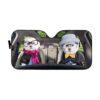 gearhumans 3D Winter Soulmate Friend And Love Terrier Dogs Custom Car Auto Sunshade GV230618 Auto Sunshade 57''x27.5''
