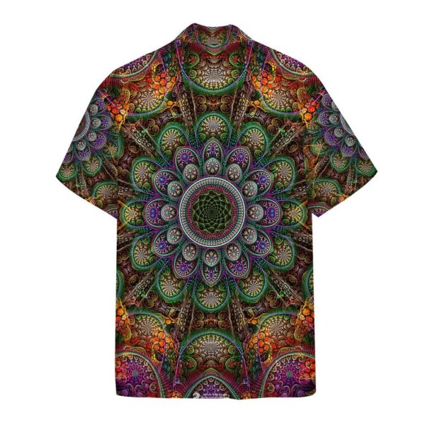 Gearhumans 3D World Of Hippie And Yoga Custom Short Sleeve Shirt GS2806212 Hawai Shirt